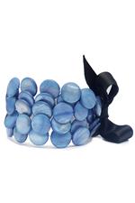 Five-strand Blue Mother-of-Pearl Bracelet