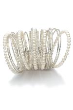 Pearl spiral bracelet 