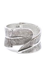 Silver Leaf Cuff