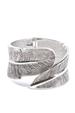 Silver Leaf Cuff