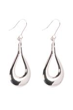 Silver Tear-Drop Earrings