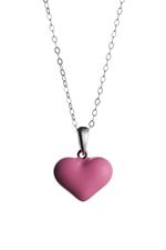Pink Heart Necklace