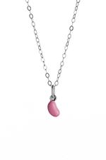Pink Jellybean Necklace