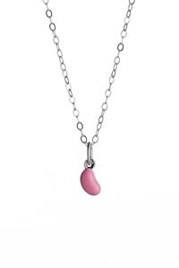 Pink Jellybean Necklace