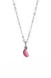 Pink Jellybean Necklace