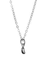 Silver Jellybean Necklace