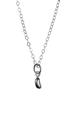 Silver Jellybean Necklace