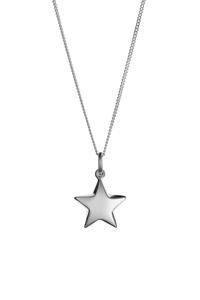 Girls Silver Star Necklace