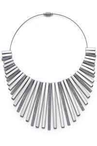 Gunmetal bar neck-collar