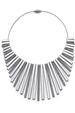 Gunmetal bar neck-collar