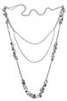 Silver coin necklace