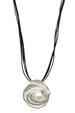 Silver Pearl Flower Necklace