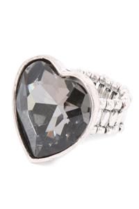 Heart Crystal Ring
