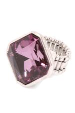 Pink Crystal Ring