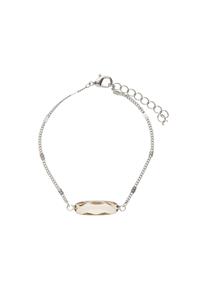 Fine Silver Pink Tourmaline Bracelet