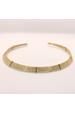 Gold Plated Open Choker Necklace