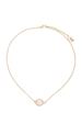 Short Gold Opal Necklace